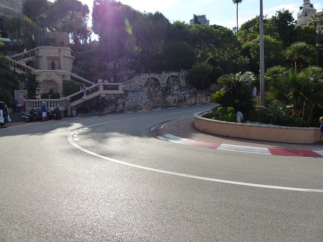 Route du grand prix de Monaco